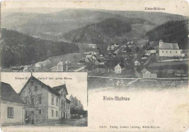 Malá morávka v roce 1904